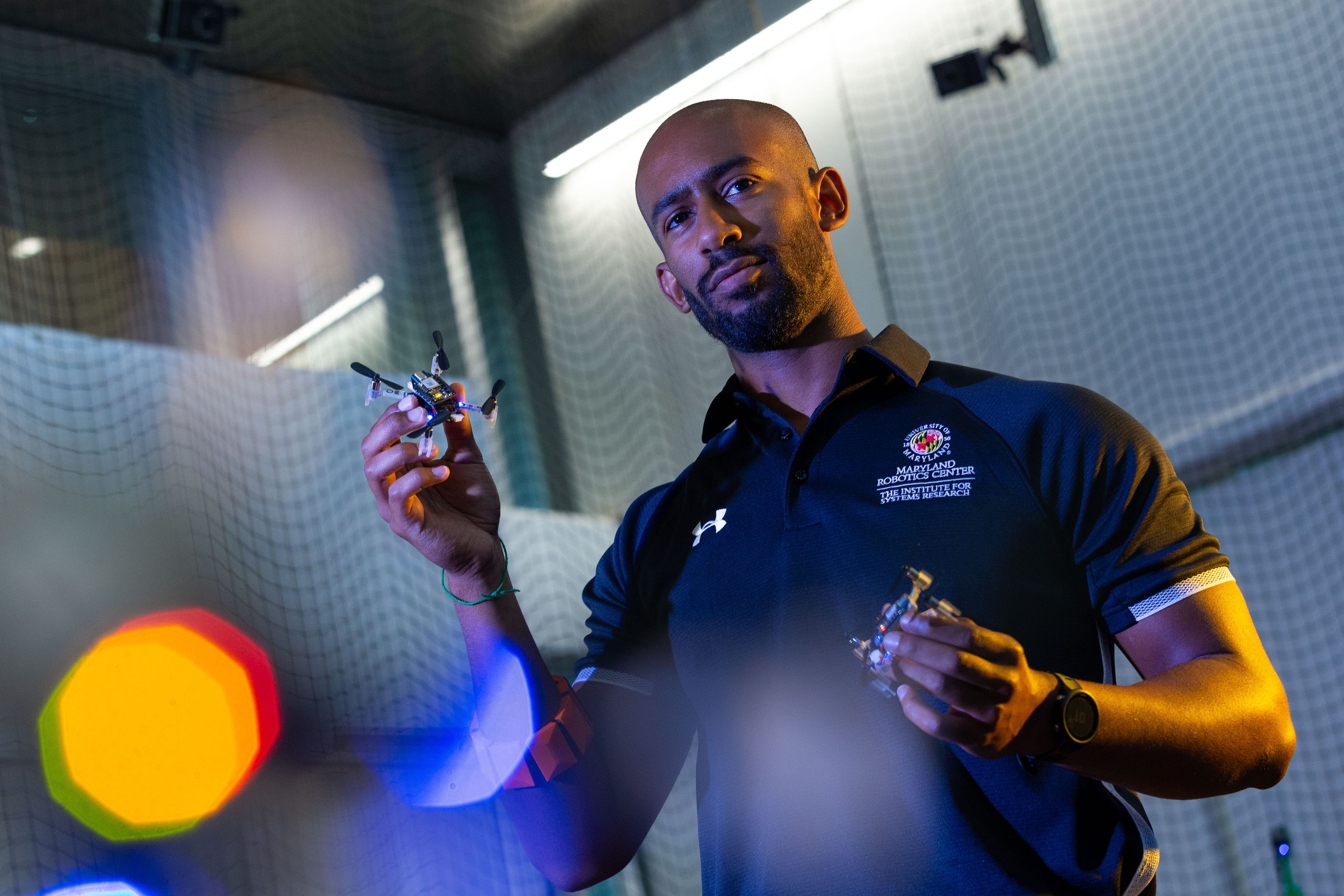 Instructor Giving Robotics Demo